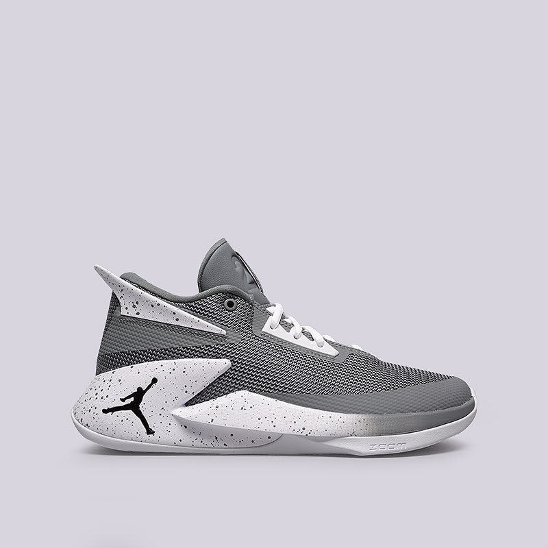 мужские серые баскетбольные кроссовки Jordan Fly Lockdown AJ9499-002 - цена, описание, фото 1